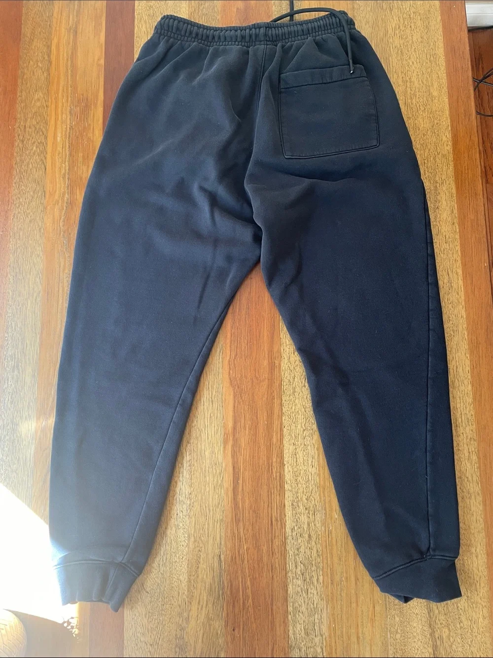 Nike Jordan  Black Jogger Pants with White Jumpman
